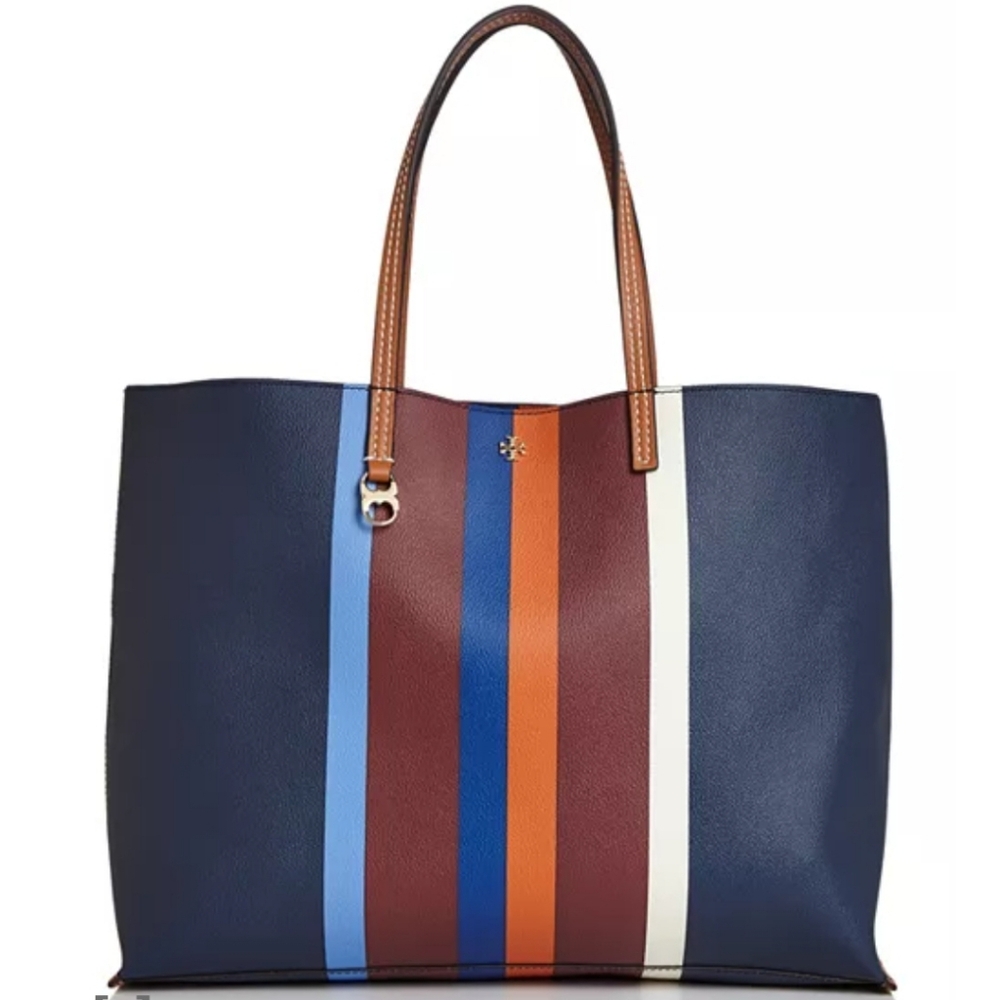 💫Tory Burch: Kerrington  Stripe Square Tote